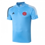 Camiseta Polo del Ajax 2020-21 Azul