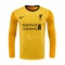 Manga Larga Camiseta Liverpool Portero 20-21 Amarillo