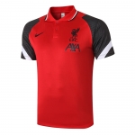 Camiseta Polo del Liverpool 2020-21 Rojo