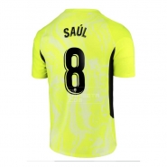 3ª Equipacion Camiseta Atletico Madrid Jugador Saul 20-21