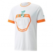 2a Equipacion Camiseta Costa de Marfil 2022 Tailandia