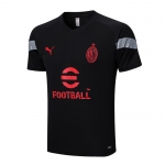 Camiseta de Entrenamiento AC Milan 22-23 Negro