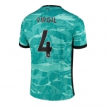 2ª Equipacion Camiseta Liverpool Jugador Virgil 20-21