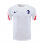 Camiseta de Entrenamiento Chelsea 20-21 Blanco