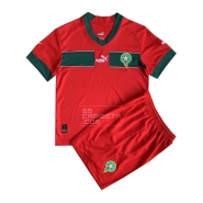 1a Equipacion Camiseta Marruecos Nino 2022