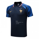 Camiseta Polo del Francia 22-23 Azul Oscuro