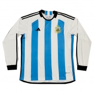 1a Equipacion Camiseta Argentina 3 Estrellas Manga Larga 2022