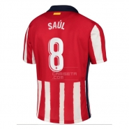 1ª Equipacion Camiseta Atletico Madrid Jugador Saul 20-21