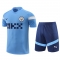 Chandal del Manchester City Manga Corta 2022-23 Azul - Pantalon Corto