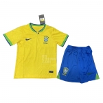 1a Equipacion Camiseta Brasil Nino 2022