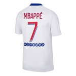 2ª Equipacion Camiseta Paris Saint-Germain Jugador Mbappe 20-21